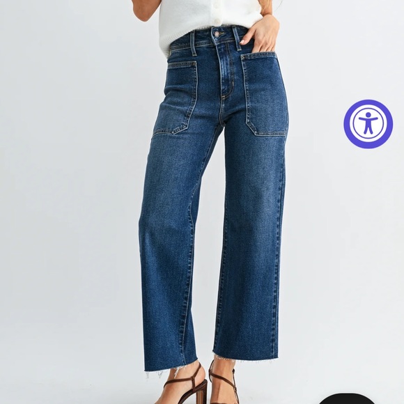 Just Black Denim - NWT Just Black Denim Wide Leg Jeans